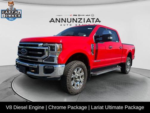 Race Red 2022 Ford F-350 Lariat Super Duty