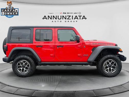 Firecracker Red Clearcoat 2025 Jeep Wrangler Rubicon