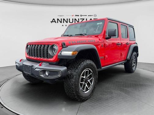 Firecracker Red Clearcoat 2025 Jeep Wrangler Rubicon