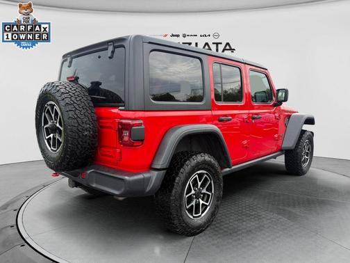 Firecracker Red Clearcoat 2025 Jeep Wrangler Rubicon
