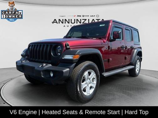 Snazzberry Pearlcoat 2022 Jeep Wrangler Unlimited Sport