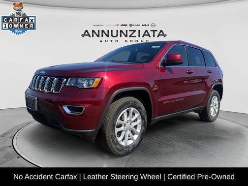 Velvet Red Pearlcoat 2021 Jeep Grand Cherokee Laredo E