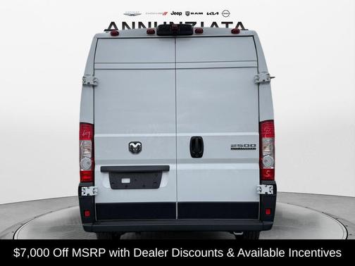 Bright White Clearcoat 2026 RAM ProMaster 2500 High Roof