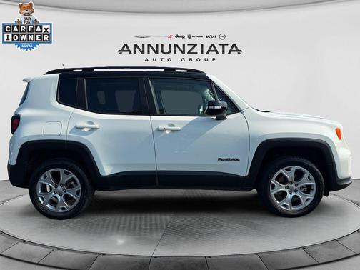 Alpine White Clearcoat 2023 Jeep Renegade Limited