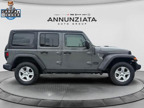 Sting Gray Clearcoat 2022 Jeep Wrangler Unlimited Sport