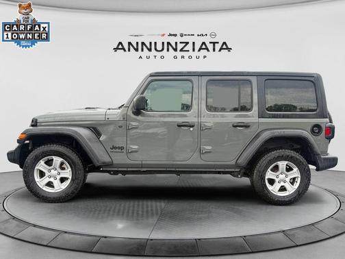 Sting Gray Clearcoat 2022 Jeep Wrangler Unlimited Sport