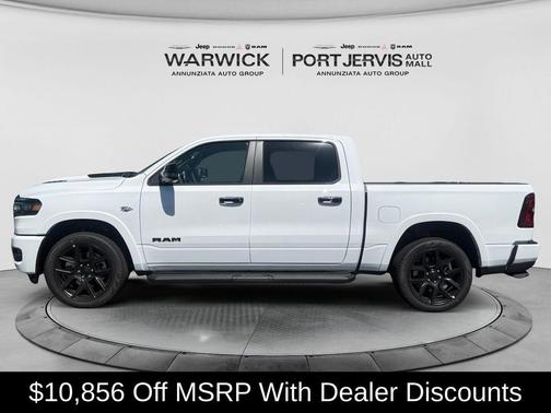 Bright White Clearcoat 2026 RAM 1500 Laramie