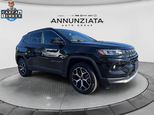Diamond Black 2025 Jeep Compass Limited