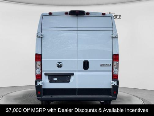 Bright White Clearcoat 2026 RAM ProMaster 2500 High Roof