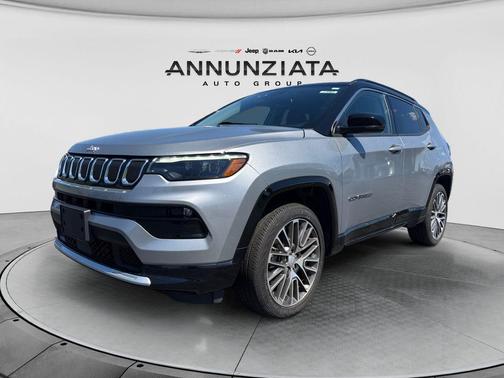 Billet Silver Metallic Clearcoat 2022 Jeep Compass Limited