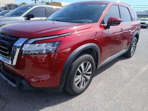 Scarlet Ember Tintcoat 2023 Nissan Pathfinder SL FWD