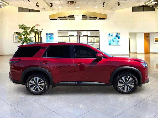 Scarlet Ember Tintcoat 2023 Nissan Pathfinder SL FWD