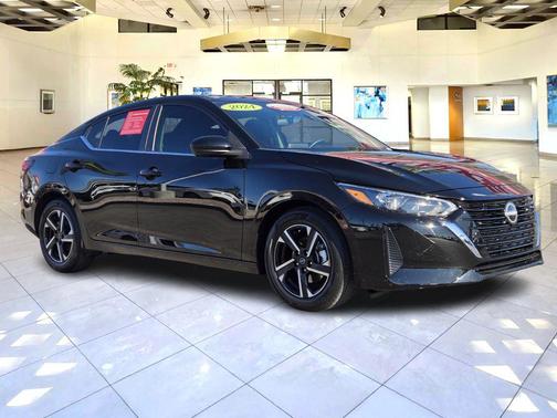 Super Black 2024 Nissan Sentra SV