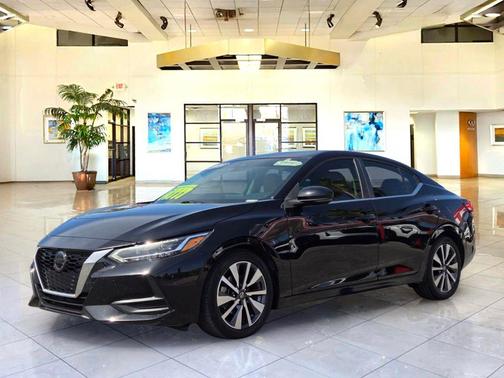 Super Black 2020 Nissan Sentra SV