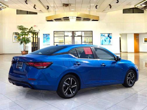 Electric Blue Metallic 2023 Nissan Sentra SV