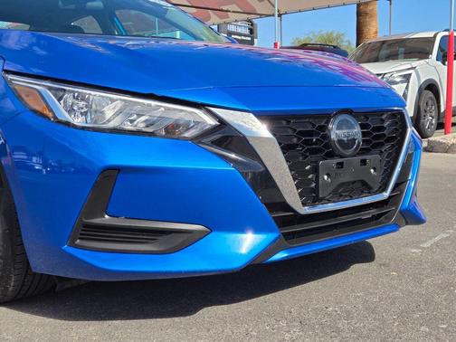 Electric Blue Metallic 2023 Nissan Sentra SV