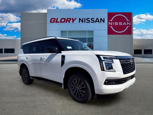 Aspen White Tricoat 2026 Nissan Armada SV
