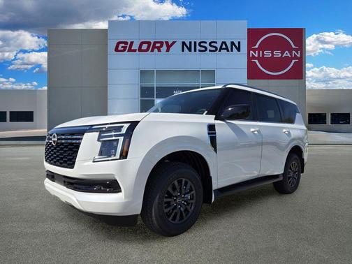 Aspen White Tricoat 2026 Nissan Armada SV