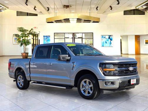 Silver Metallic 2025 Ford F-150 XLT