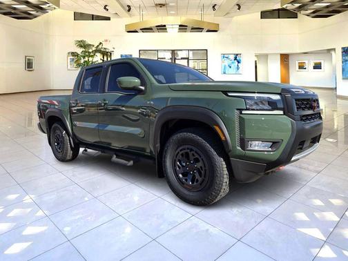 Tactical Green Metallic 2026 Nissan Frontier PRO-X