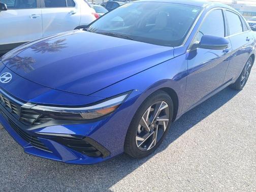 Intense Blue 2025 Hyundai ELANTRA Limited