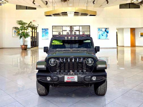 Sarge Green Clearcoat 2022 Jeep Gladiator Willys 4x4