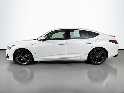 Platinum White Pearl 2024 Acura Integra A-SPEC Technology