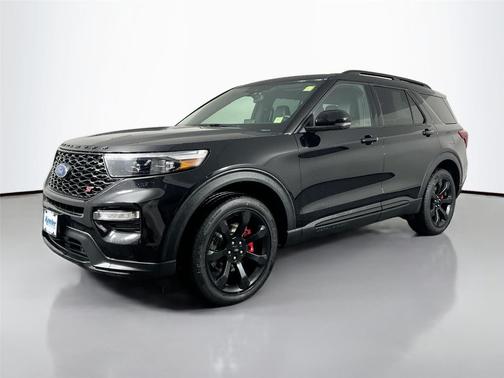 Agate Black Metallic 2022 Ford Explorer ST