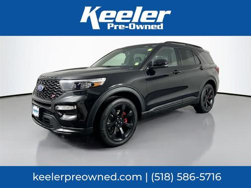 Agate Black Metallic 2022 Ford Explorer ST