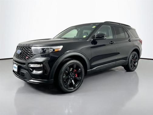 Agate Black Metallic 2022 Ford Explorer ST