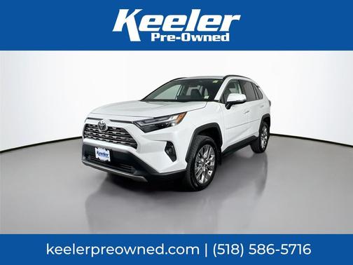 Wind Chill Pearl 2023 Toyota RAV4 Limited
