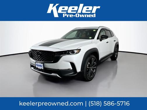 Wind Chill Pearl 2025 Mazda CX-50 2.5 Turbo Premium Plus Package