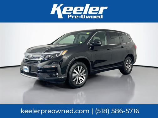 Crystal Black Pearl 2022 Honda Pilot AWD EX-L
