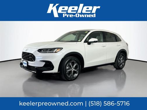 Platinum White Pearl 2025 Honda HR-V EX-L