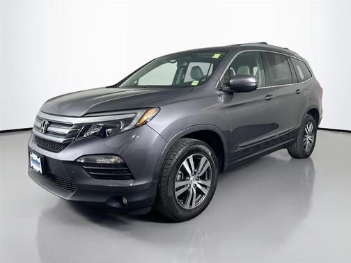 Modern Steel Metallic 2017 Honda Pilot EX-L