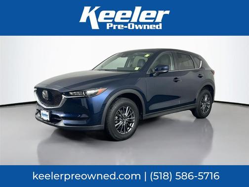 Deep Crystal Blue Mica 2020 Mazda CX-5 Touring