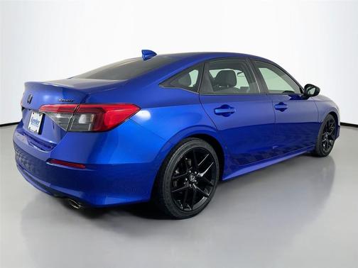 Aegean Blue Metallic 2022 Honda Civic Sport