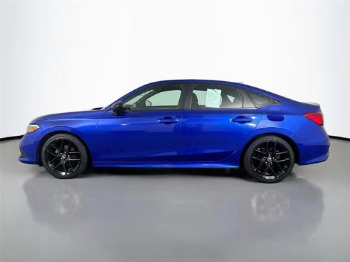 Aegean Blue Metallic 2022 Honda Civic Sport