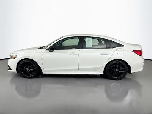 Platinum White Pearl 2024 Honda Civic Sport