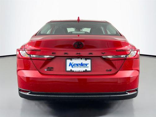 Supersonic Red 2025 Toyota Camry LE