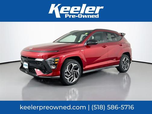 Ultimate Red Metallic 2024 Hyundai KONA N Line