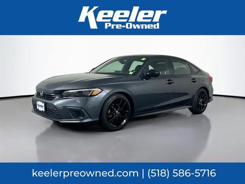 Meteorite Gray Metallic 2024 Honda Civic Sport