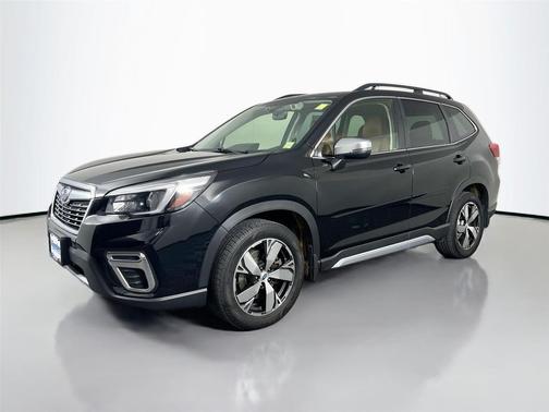 Crystal Black Silica 2021 Subaru Forester Touring