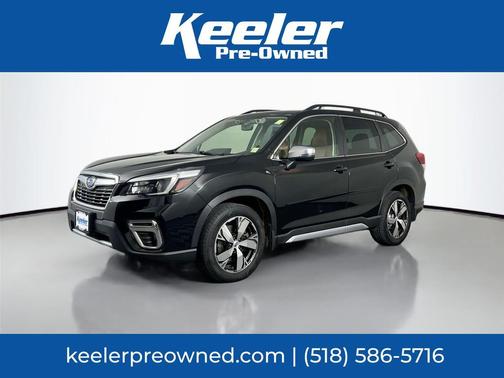 Crystal Black Silica 2021 Subaru Forester Touring
