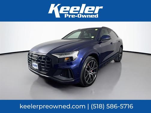 Navarra Blue Metallic 2022 Audi Q8 55 Prestige