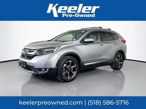 Lunar Silver Metallic 2019 Honda CR-V Touring