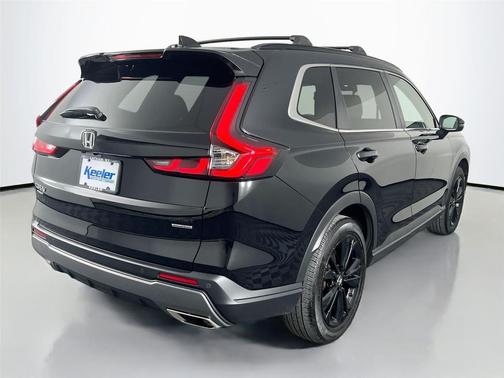 Crystal Black Pearl 2025 Honda CR-V Hybrid Sport Touring AWD