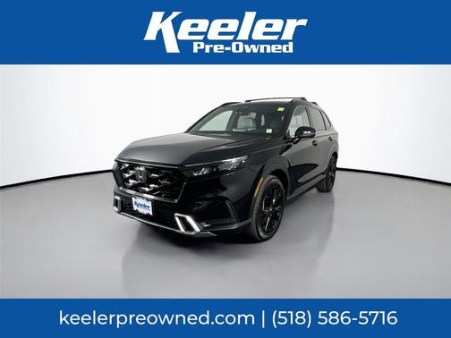 Crystal Black Pearl 2025 Honda CR-V Hybrid Sport Touring AWD