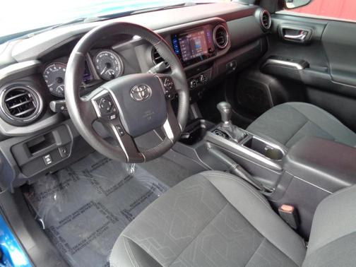 Blue 2017 Toyota Tacoma TRD Sport