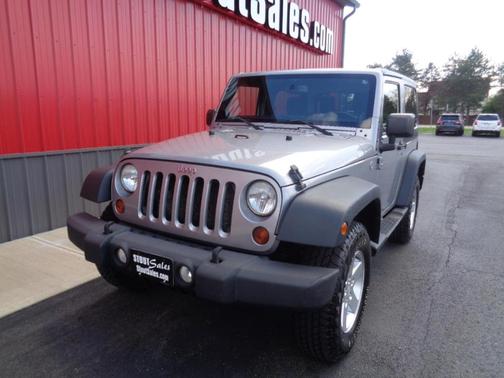 Silver 2013 Jeep Wrangler Sport